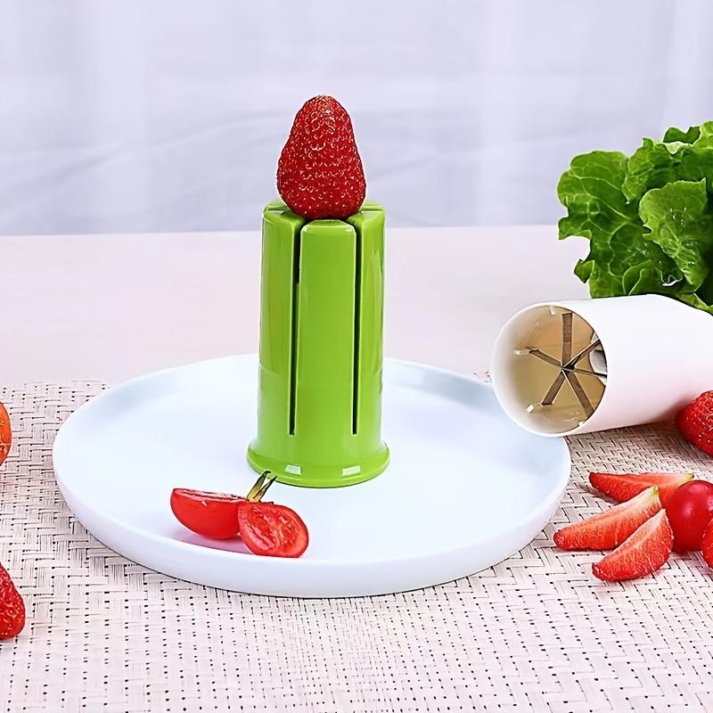 1pc Multi-Functional Slicer - Effortlessly Slice Cucumbers, Strawberries, Grapes, Carrots, and Various Fruits and Veggies