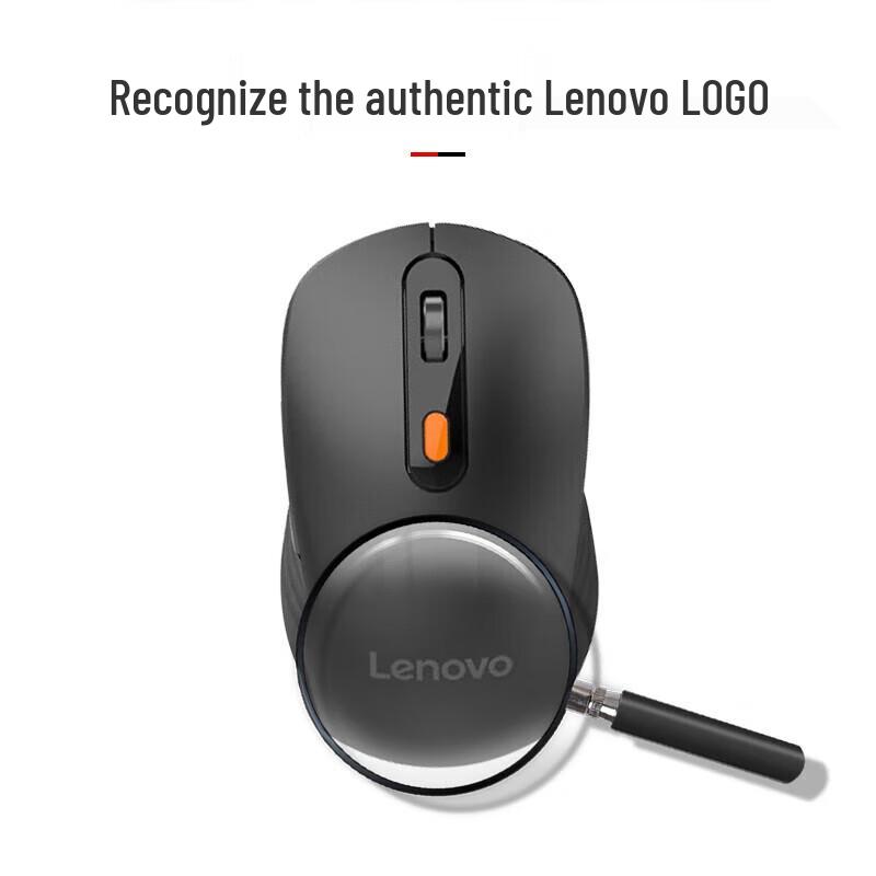 Lenovo Wireless Bluetooth Dual Mode Ergonomic Office Mouse
