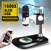 1600X 2MP 8 LED digitalt mikroskop Profesjonelt mikro-USB forstørrelsesglass elektronisk stereo USB-endoskop for telefon-PC