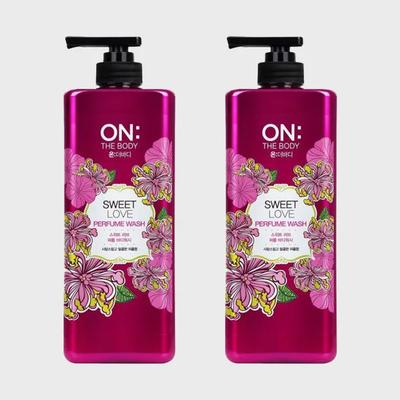_On the Body Parfémová láska Tělový mycí gel 900g X 2