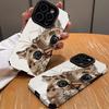 A Cute Cat Phone Case Is Suitable for iPhone14 13 12 11 7 8Pro/ Max/Plus XR XS Anti-fall Back Cover Anti-shock