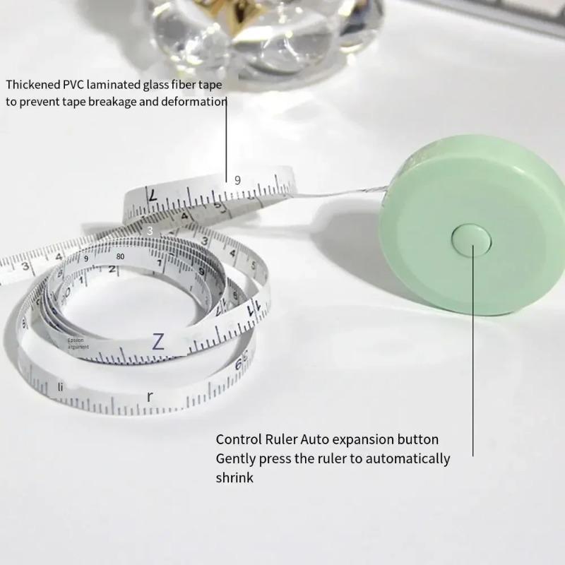 1.5M Soft Tape Measure Double Scale Body Sewing Flexible Measurement Ruler for Body Measuring Tools Tailor Craft