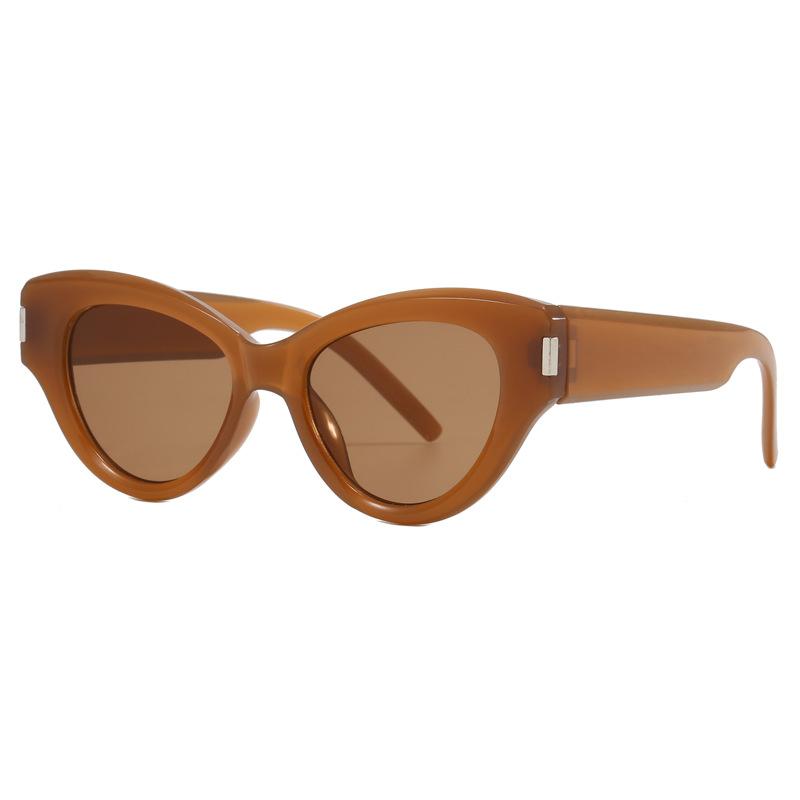 New Arrival Small Cat Eye Sunglasses Women Oval Vintage Brand Elliptic Round Sun Glasses for Female Shades Female Eyewear