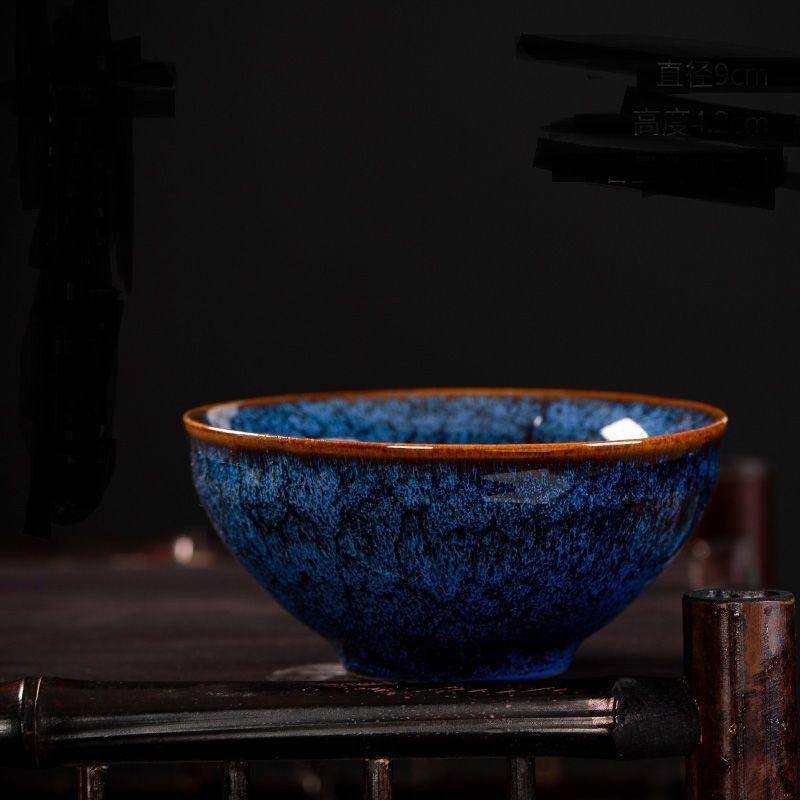 Horno Transformado en Taza de las Cuatro Estaciones Taza de Té Juego de Té Kung Fu Juego de Té Cerámico Doméstico Taza de Té Tazón de Té Caja de Regalo de Souvenir