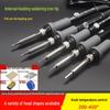80W Electric Soldering Iron Kit with Digital Display & Adjustable Temperature for Household Repairs