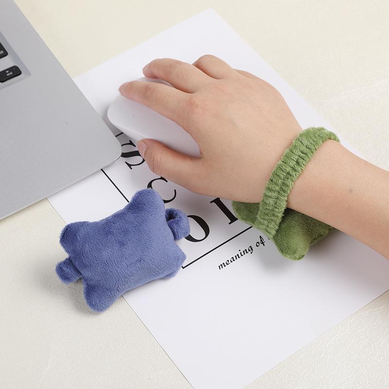 Ergonomic Keyboard & Mouse Wrist Rest Pad - Anti-Wear Support Pillow for Office Workers