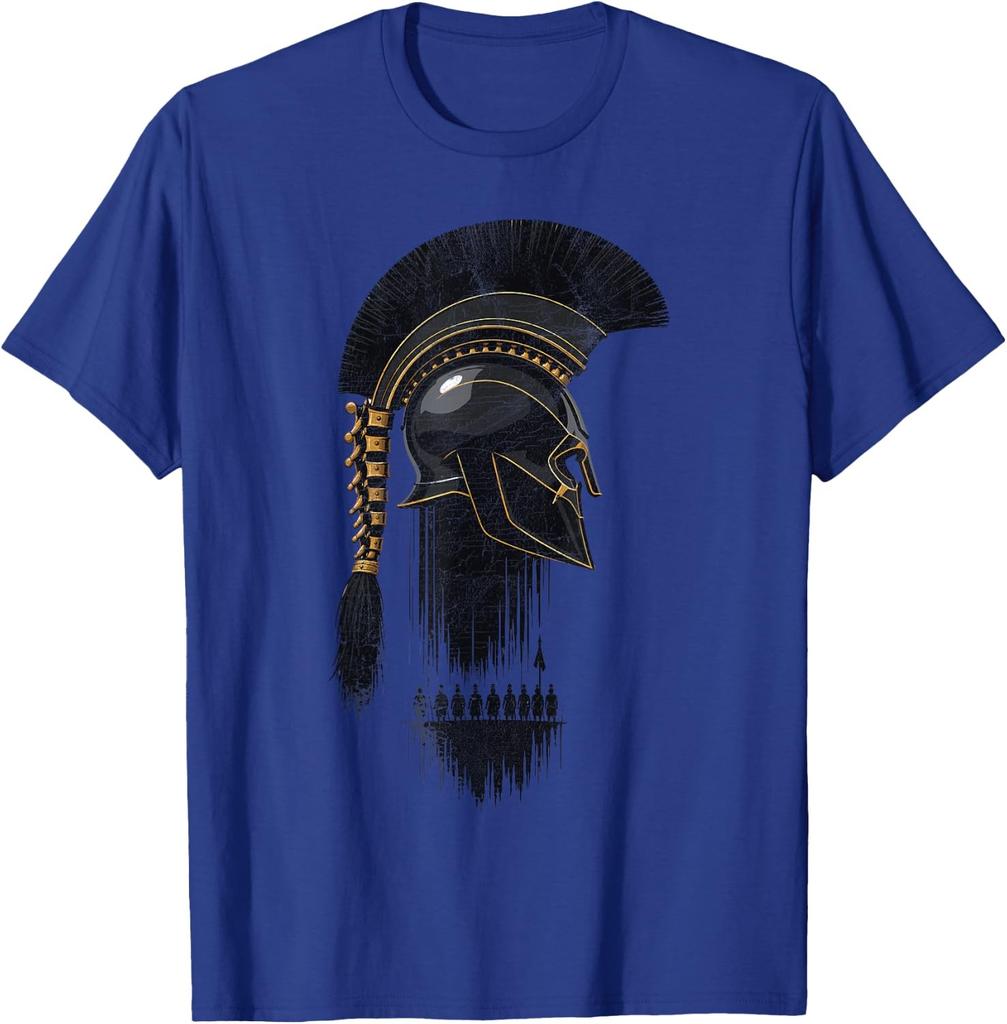 Agamennone Odissea Elmo da Guerriero Greco Antico Arte Mitologica Epica T-Shirt Unisex