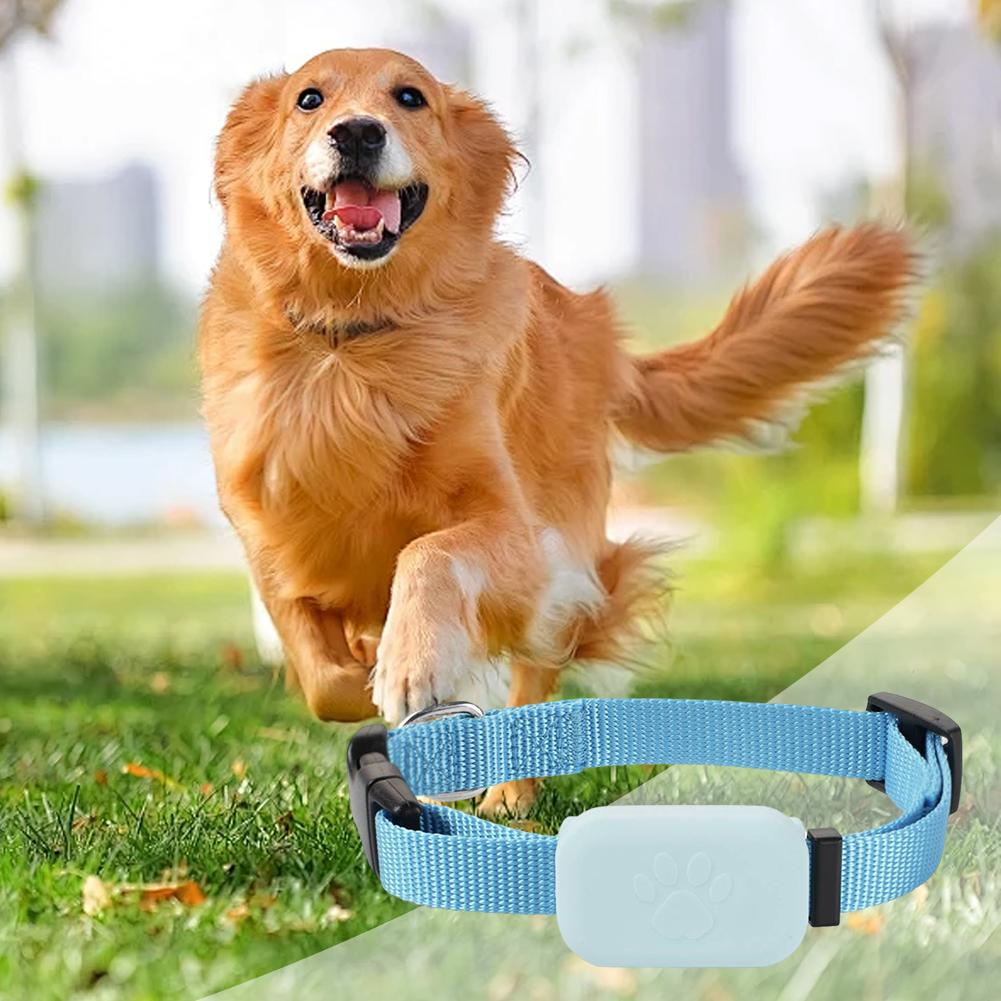 Dogs Cats Real Time Tracking Pet GPS Tracker with Adjustable Wearable Collar Dog Tracker Smart Pet Locator for Cats and Dogs