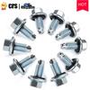 10PCS Oil Drain Plug W/ O-Ring 11562588 31359503 9L8Z6730A For Buick For Cadillac For GMC For Chevrolet For Pontiac Engine Part