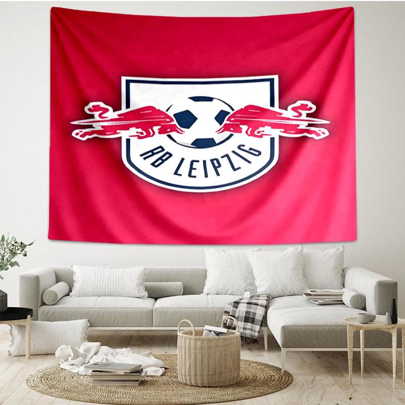 RB Leipzig Print Tapestry - Portable Wall Decor Cloth, for Home, Dorm, Travel, Bedroom, Living Room - Ideal Birthday Housewarming Gift