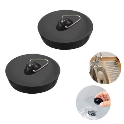 Rubber Drain Stopper Kitchen Rubber Sink Plug Bathroom Floor Drain Plug Stopper Laundry Leakage-proof Plug Bathroom Supplies