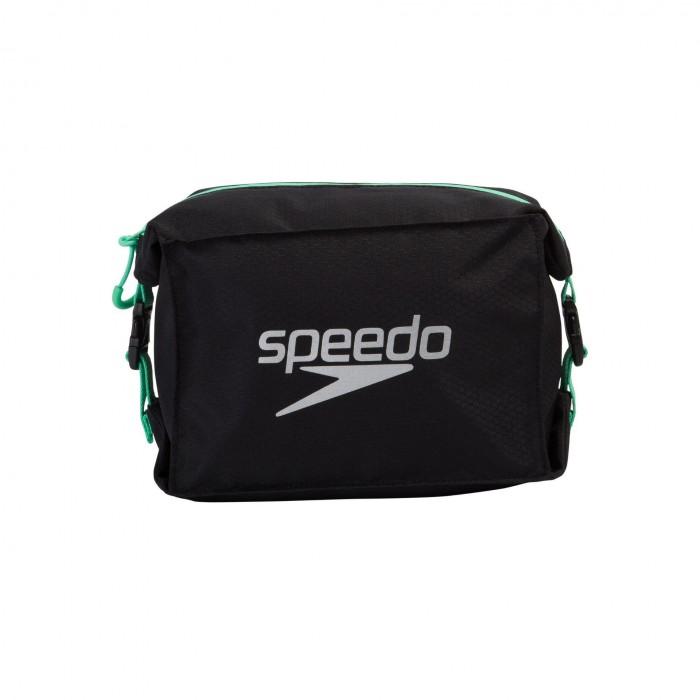 Borsa da piscina Speedo nero/foglia di tè