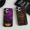 Five-Nights-At-Freddys Für IPhone 17 16 15 Plus Pro Max 12 14 Plus 11 13 Wellenförmig Geriffeltes Streifenmuster Funda Handyhülle