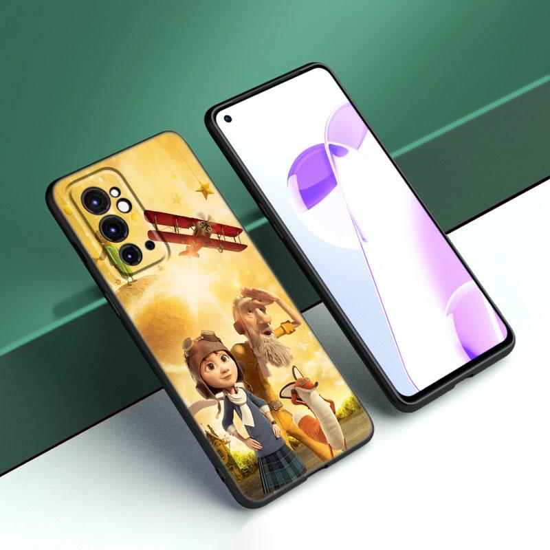 The Little Prince Black Silicone Phone Case For OnePlus 9 10 11 12 ACE 2V Pro 9RT 10T 10R Nord CE 2 3 Lite N10 N20 N30 5G