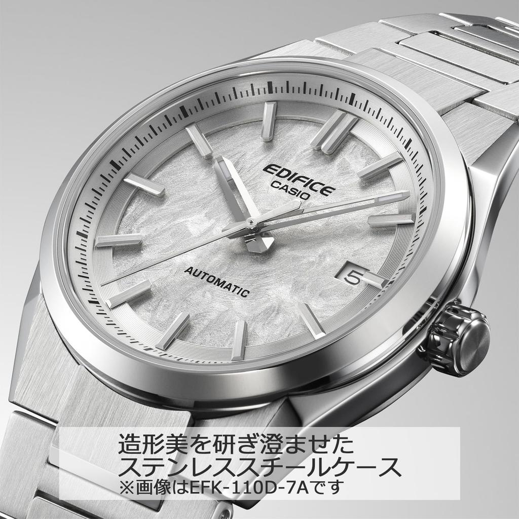 Casio Edifice Mechanical Automatic Watch EFK-110D-2AJF Sapphire Glass Men's Navy