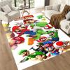Super Mario Party Fun Square rugs are a great choice for living rooms, bedrooms, home décor, and as gifts.