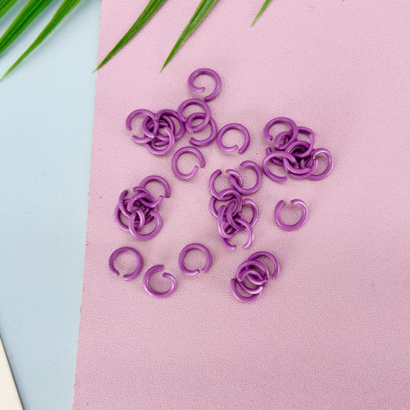 Colored DIY Jump Rings: Painted Handmade Connectors, Beads, Keychains, Ornaments