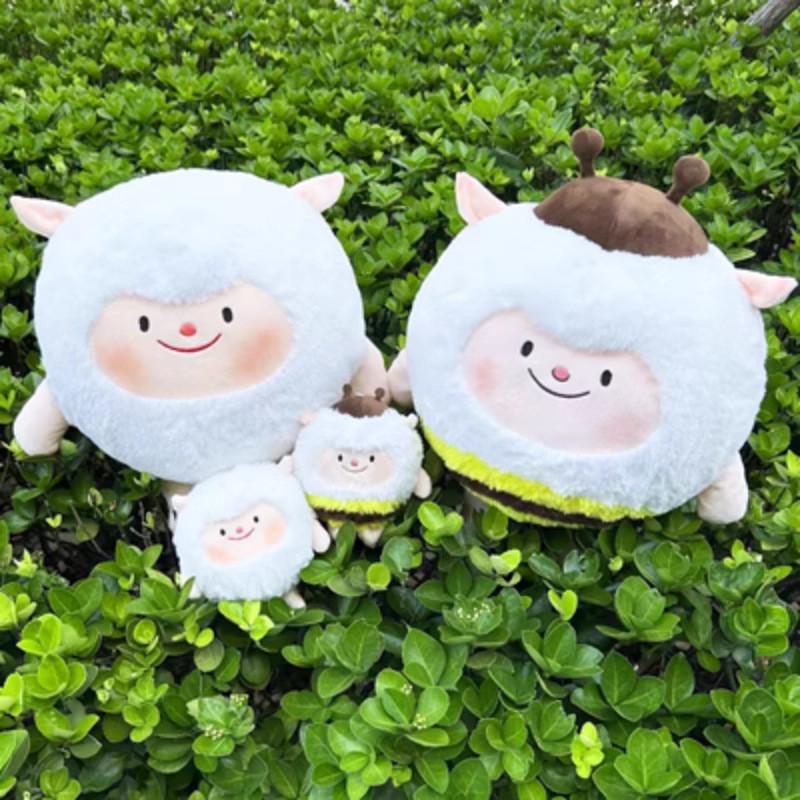 Sheep Plush Toy With Pp Cotton For Kids And Gift