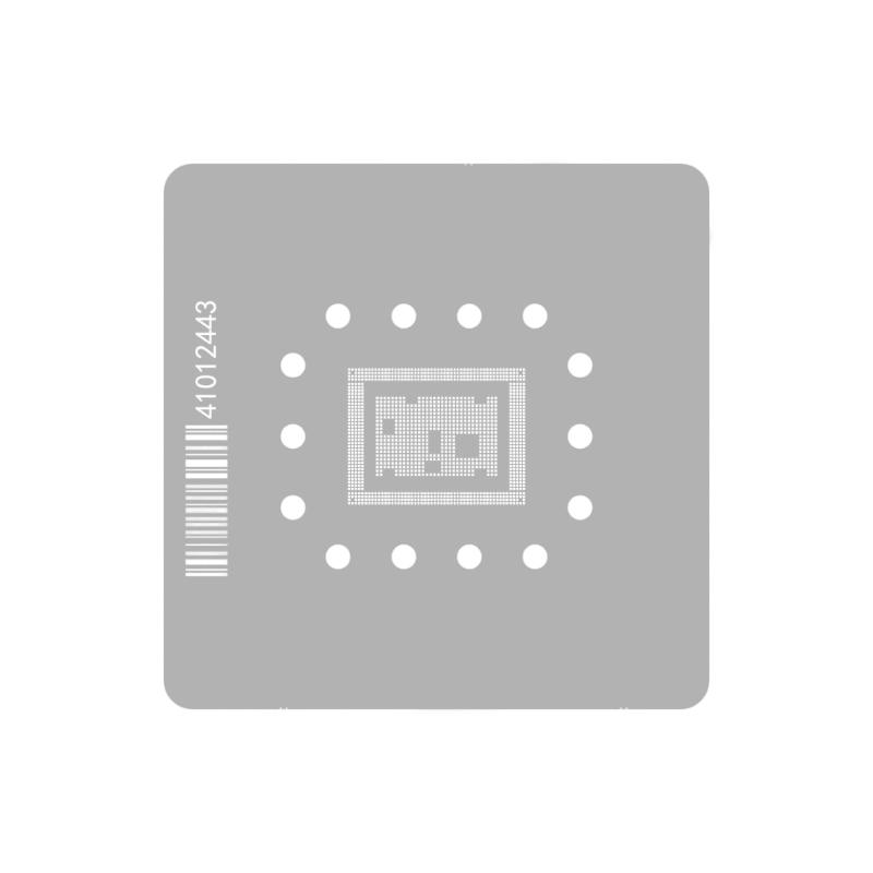 Steel Chip Repair Plate Component for Reballing Tasks, Electronics Repair Work, and Focused Chip Service Activity