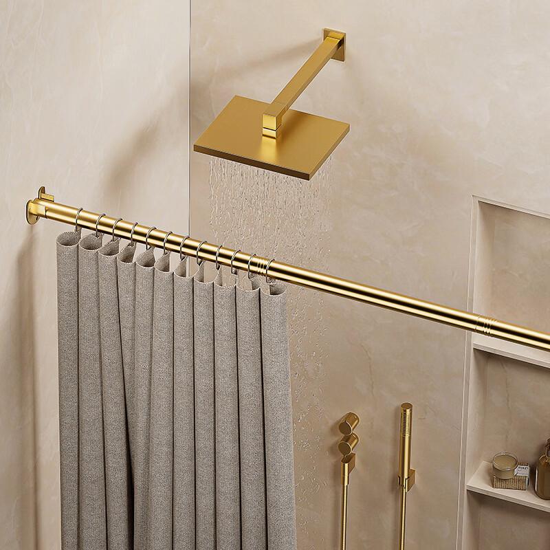 Adjustable Stainless Steel Shower Curtain Rod