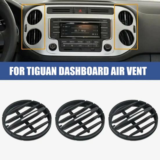 Yousheng Air Vent for Volkswagen for Tiguan 2010-2017 Air Conditioning Outlet Replacement for Part 5N0819704 5N0819203 5N0858069 Car Interior