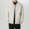 Mens Winter Down Jacket 50% White Duck Loose Fit Business Casual Coat With Multiple Pockets