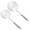 Large Stainless Steel Mesh Skimmer for Frying and Dumpling Straining