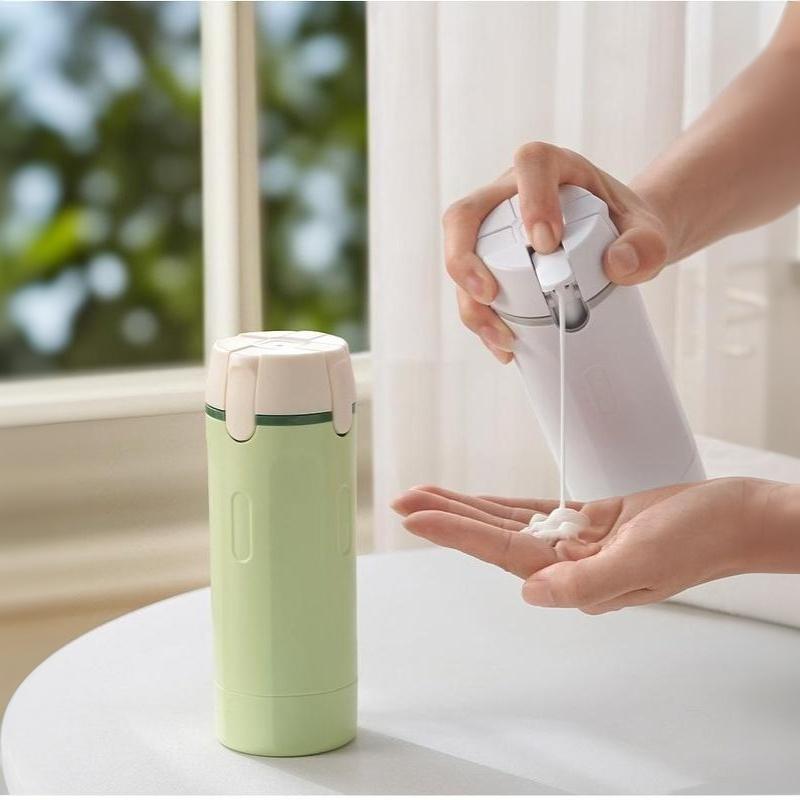 4 In 1 Portable Travel Bottles Leak-Proof Dispenser Container For Conditioner Lotion