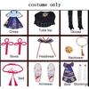 Game Genshin Impact Kamisato Ayaka Cosplay Costume Ayaka Outfit Fan Dress Wig Cosplay Anime for Halloween Role Play Comic Con