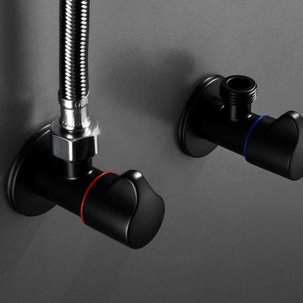 Portable Metal Triangle Valve Replacement Tool G1/2" Thread Water Outlet Valve Multi Functional Water Tap Connector