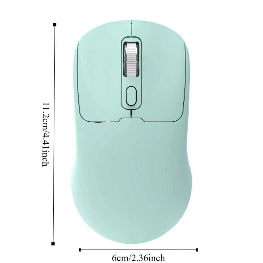 Silent Laptop Wireless Mouse Dual-Mode Ergonomic Mouse 2.4G Cordless Mouse  Tablet