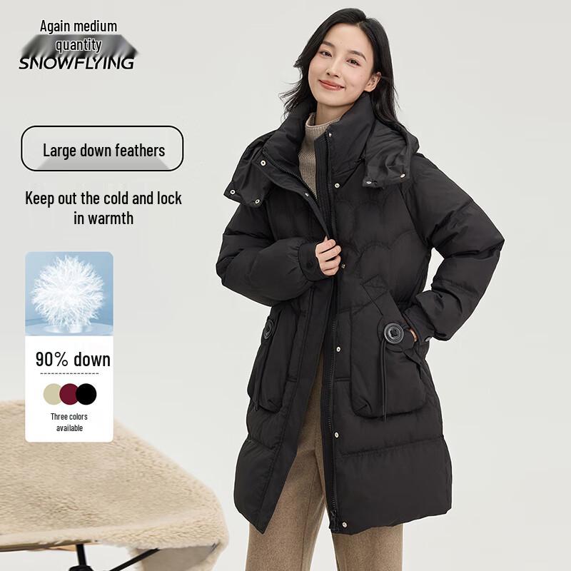 

Xuezf Women s Mid-length Duck Down Jacket X40147176F L 170/92A