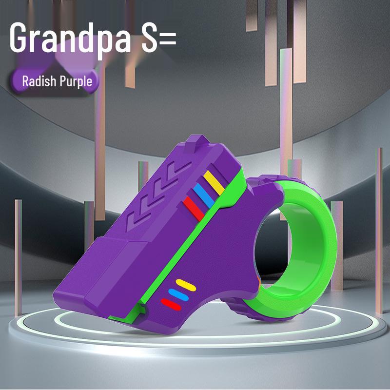 Grandpa SE Multi-Functional Decompression Toy with Magnetic Ratchet EDC Trend