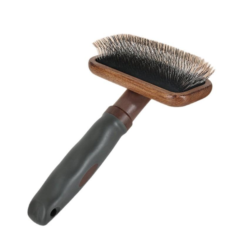 Dog Hair Pulling Needle Comb Bamboo Wood Air Cushion Pet Comb Fluffy Hair Combing Special Cat Hair Comb Dog