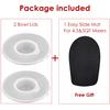 1pcs/2pcs Mixers Bowl Covers for KitchenAid 4.5-5 Quart Tilt-Head Stand Mixers Bowl Covers Lid