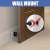 Door Stops, Door Stoppers for Bottom of Door, Self Adhesive, 1.5 Inch Rubber Floor Doorstops Wall Protector with Sound Dampening Door Bumper