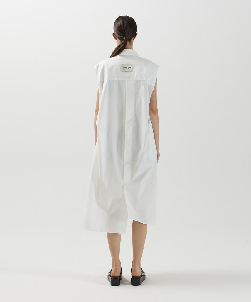 Meuameu Sleeveless Shirt Dress