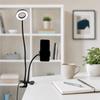 Adjustable Angle Ring Light 6W Makeup Mirror Light Portable Selfie Ring Light  Live Stream
