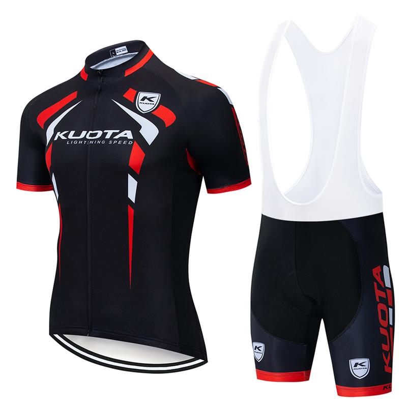 KUOTA Bike Shirts Men Summer Short Sleeve Cycling Jersey Set MTB Maillot Ropa Ciclismo Bicycle Wear Breathable Cycling Clothing