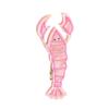 Trendy Crustacean Inspired Acetate Hair Clip For Women Cute Lobster Design Secure Grip Lightweight Hair Accessory