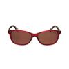 Damen Rot Katzenaugen-Sonnenbrille Cls1044 011 3