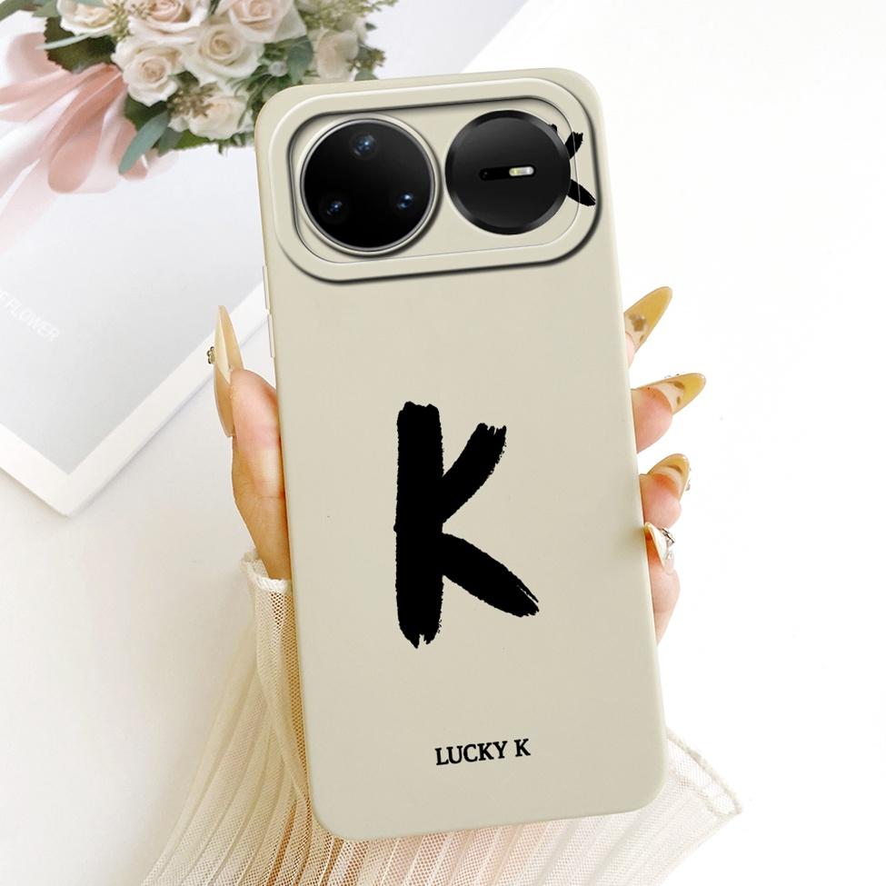 For Huawei Nova 15 Pro Case Cover Aesthetic Luxury A-Z Letters Cool Crown Silicone Phone Case For Huawei Nova 15Pro KLE-AL00U