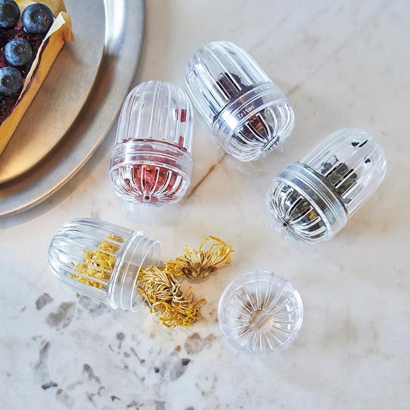 1/ 3Pcs Tea Strainer Plastic Tea Infuser Tea Leaves Spice Seasoning Ball Strainer Teapot Fine Mesh Coffee Filter Teaware