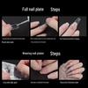 Transparent Frosted Reusable Nail Extensions - Super Thin No-Trace Nail Art Tips for Women