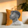 Football Star Lamine Yamal Pillow Case Square DoubleSided Sofa Cushion Cover Bedroom Bedside Pillow