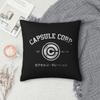 Capsule Corp Corporation Logo  Square Pillowcase Cushion Cover Pillow Case Throw Pillow Cover for Home Sofa Living Room