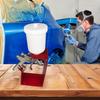 Rustproof Iron Sprayer Guns Organizers Paint Guns Holder Wall Bracket For Paint Tool Storage Easy Installation