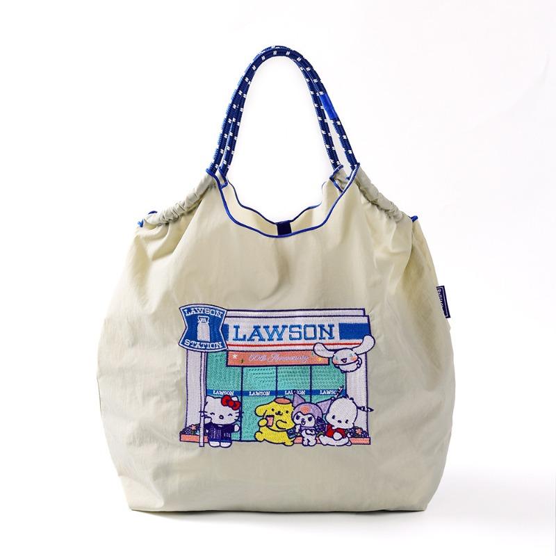 Nylon handbag bag new embroidered large capacity ball chain shoulder tide messenger tote bag
