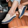 Herrenmode Freizeitschuhe Weiche Leder Fahrschuhe Sommer Atmungsaktive Halbschuhe Leichte Schuhe Übergröße 36-47