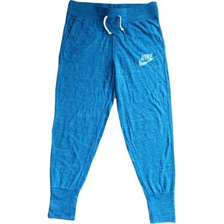 Nike Comfortable Moisture-Wicking Slim-Fit Breathable Casual Pants Women Bottoms Blue 904539-301